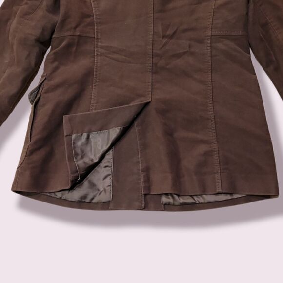 Gap Oversized Brown Medium Weight Coat, Size Small - Picture 8 of 10